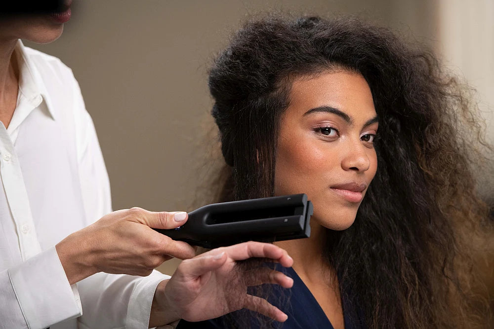 BLACK GOLD DUAL PLATE GLÄTTEISEN (SEIDENTUCH-EDITION)