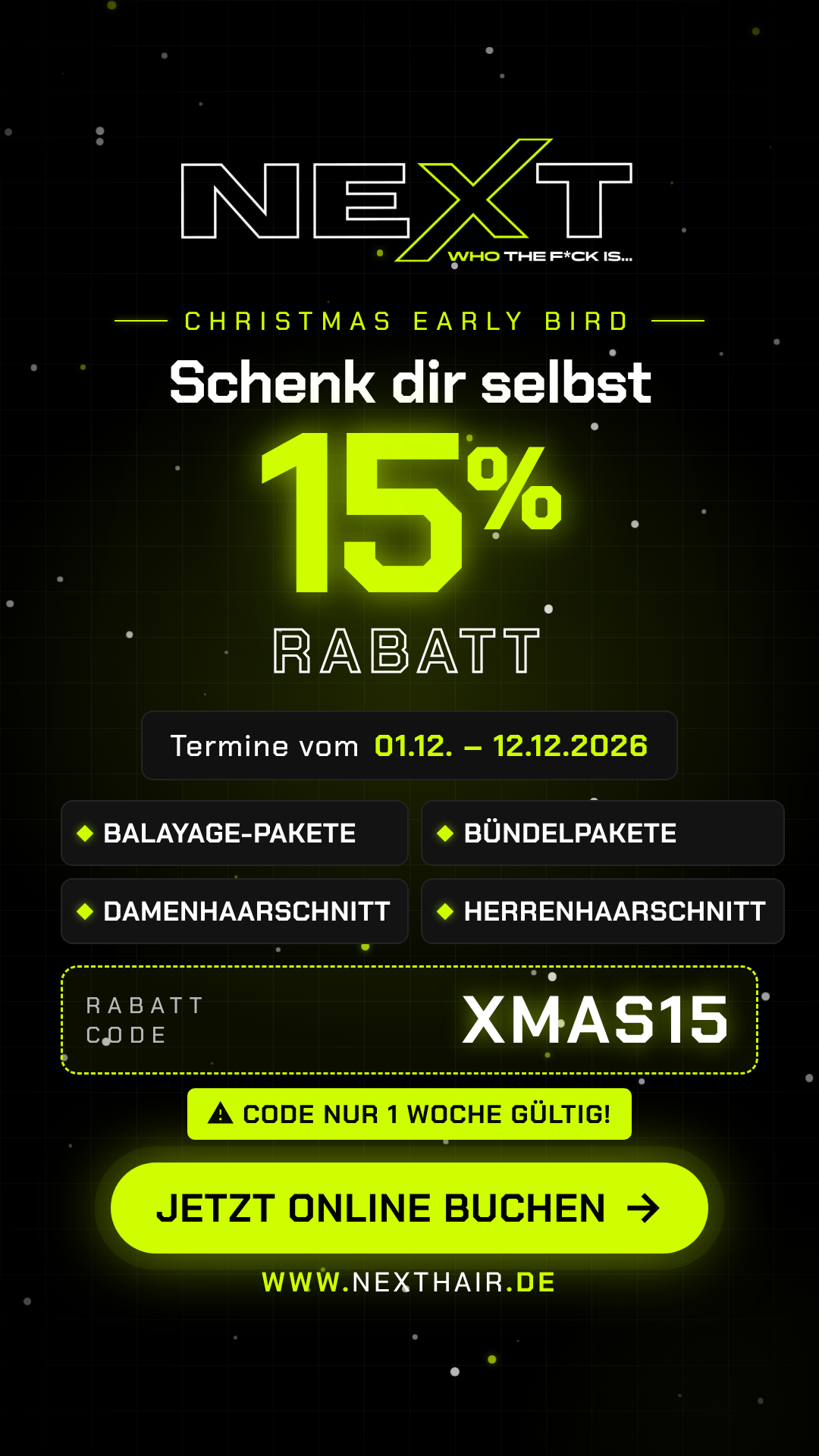 Code: XMAS15