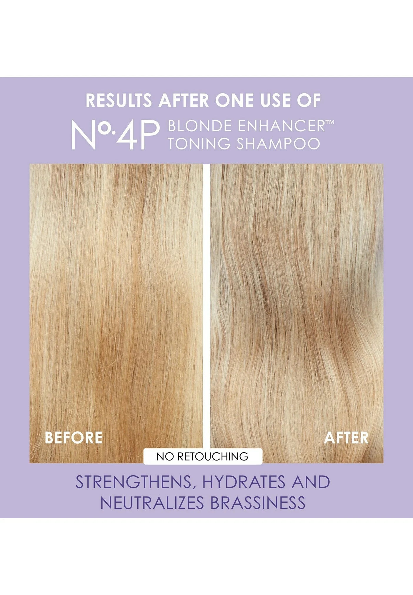 No. 4P Blonde Enhancing Toning Shampoo
