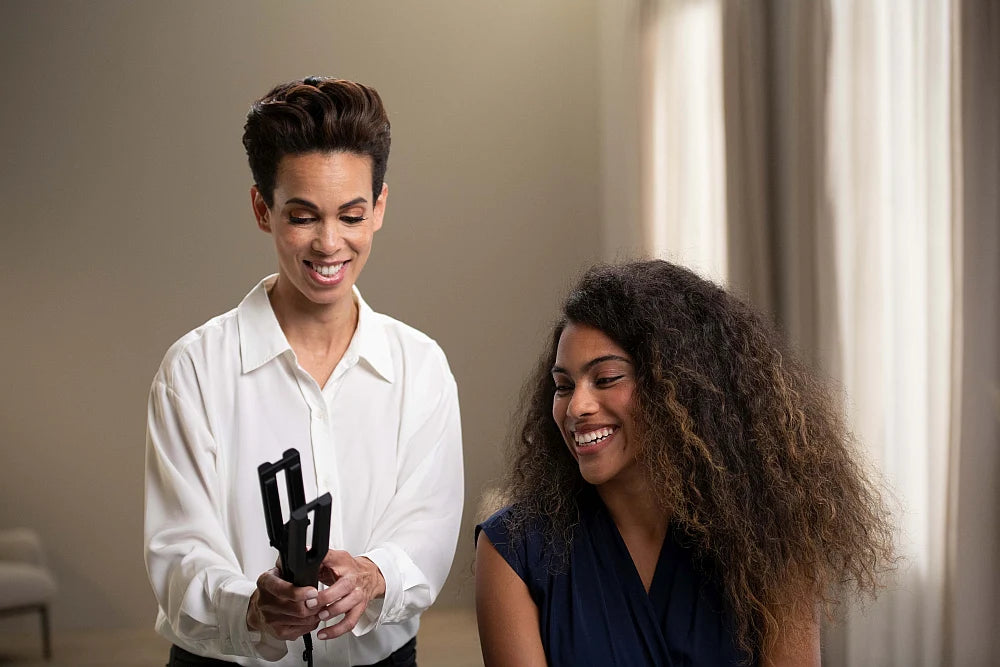 BLACK GOLD DUAL PLATE GLÄTTEISEN (SEIDENTUCH-EDITION)